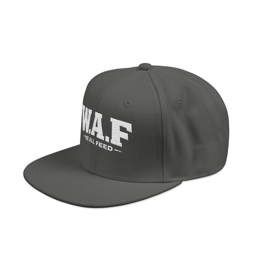 Distressed W.A.F Embroidered Snapback