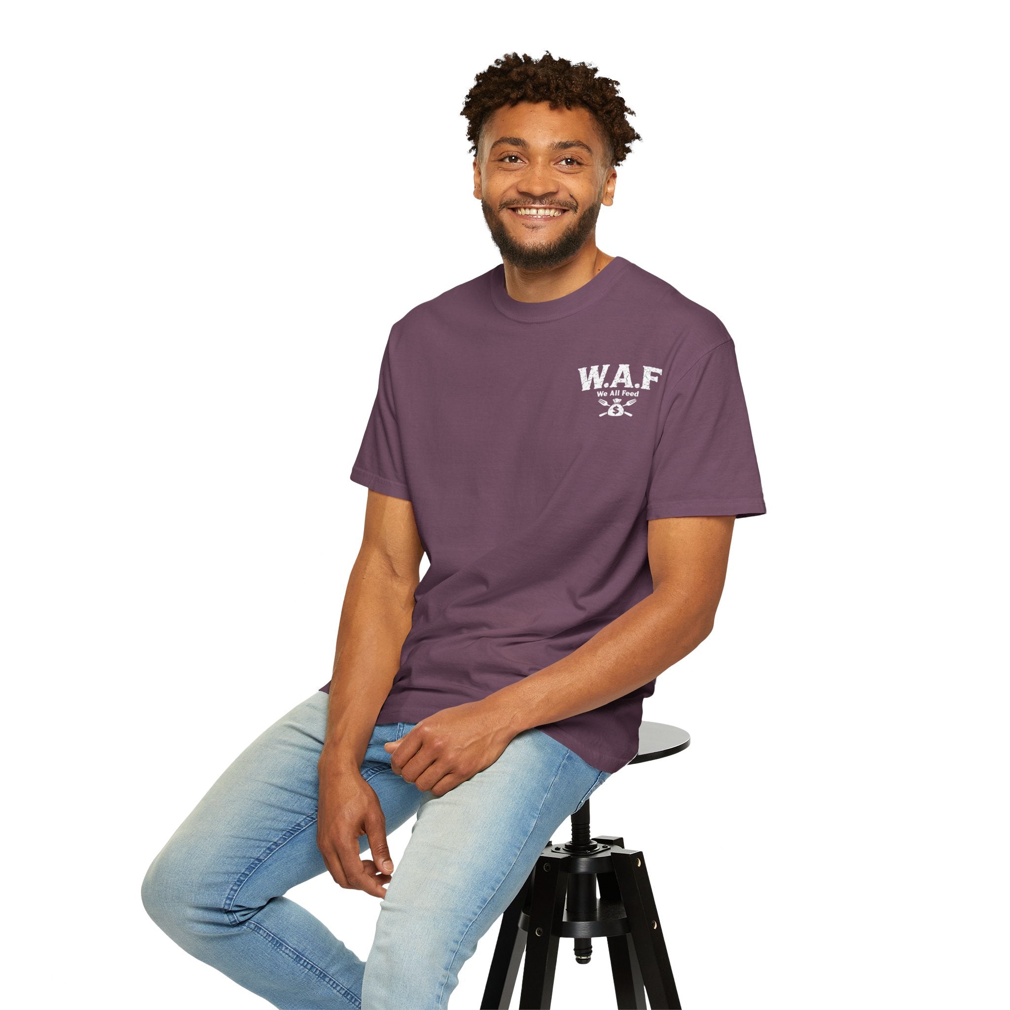 We All Eat "Feed the Fam" Skull T-Shirt
