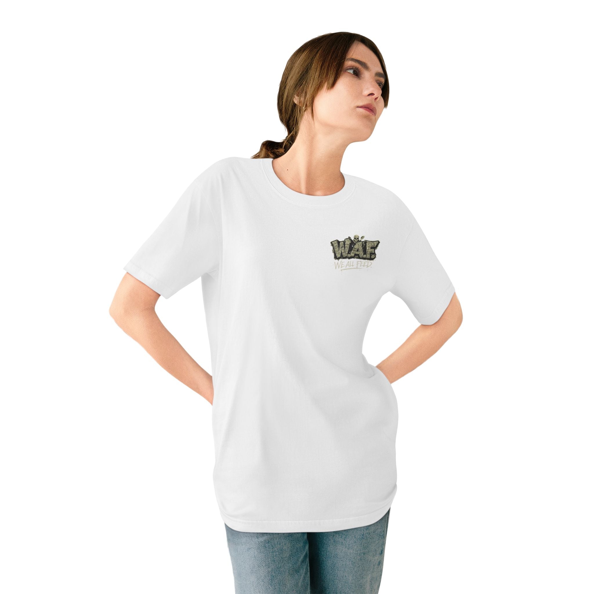W.A.F "We All Eat Nobody Starves" Graphic Tee